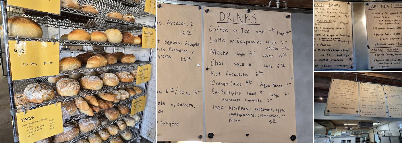 Sage Bakehouse Menu
