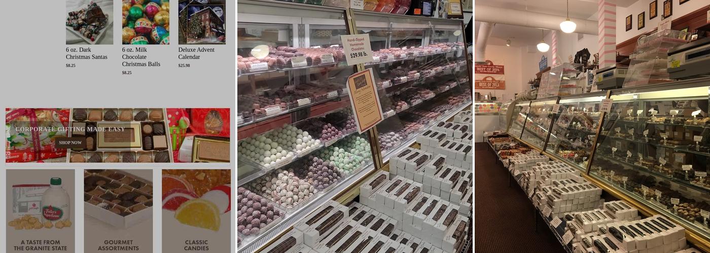 Granite State Candy Shoppe Menu