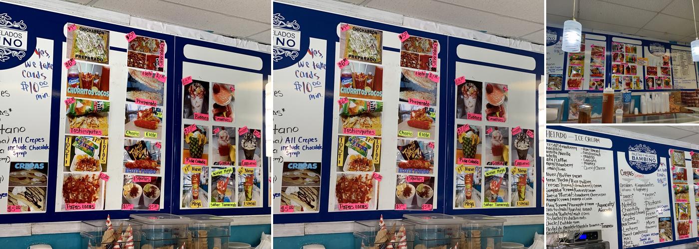 El Pueblo Refresquería Menu