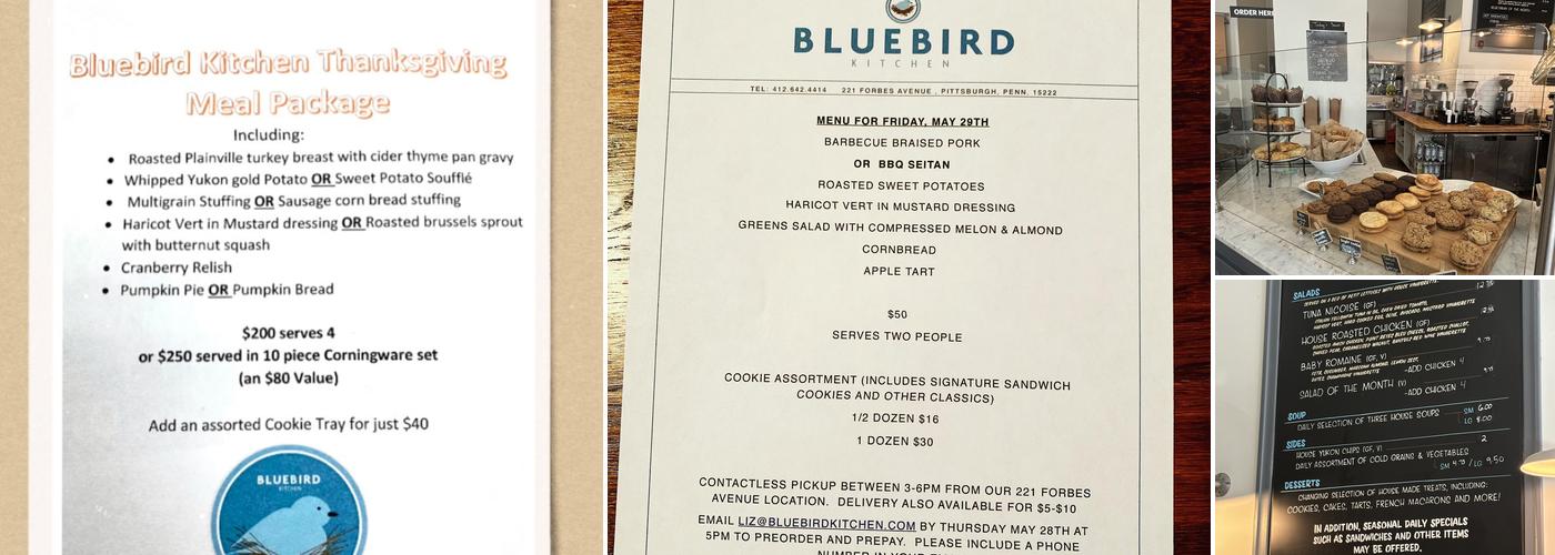 Bluebird Kitchen Menu