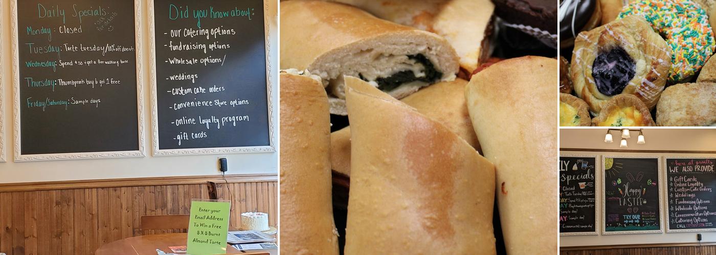 Prantl's Bakery Menu