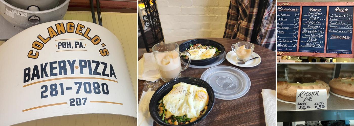 Colangelo's Pizza Menu