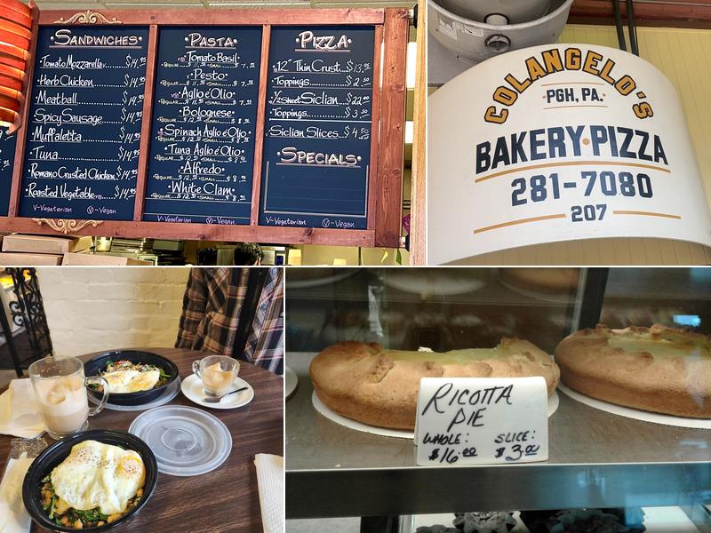 Colangelo's Pizza Menu