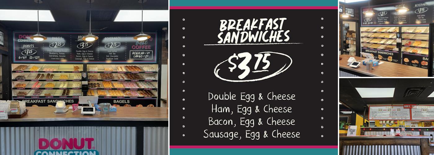 Donut Connection Menu