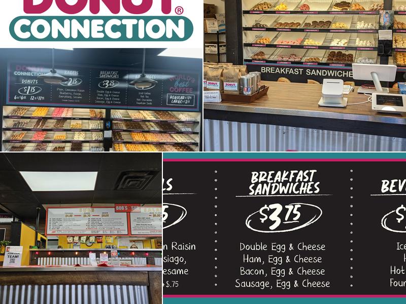 Donut Connection Menu