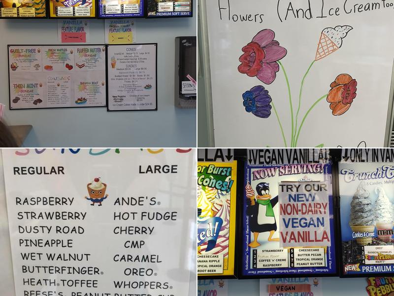 Crazy Cones Menu