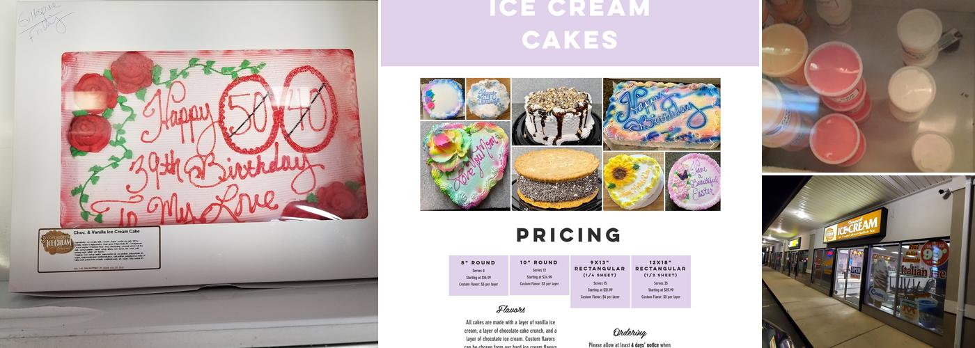 Scoopendorf’s Ice Cream Company Menu