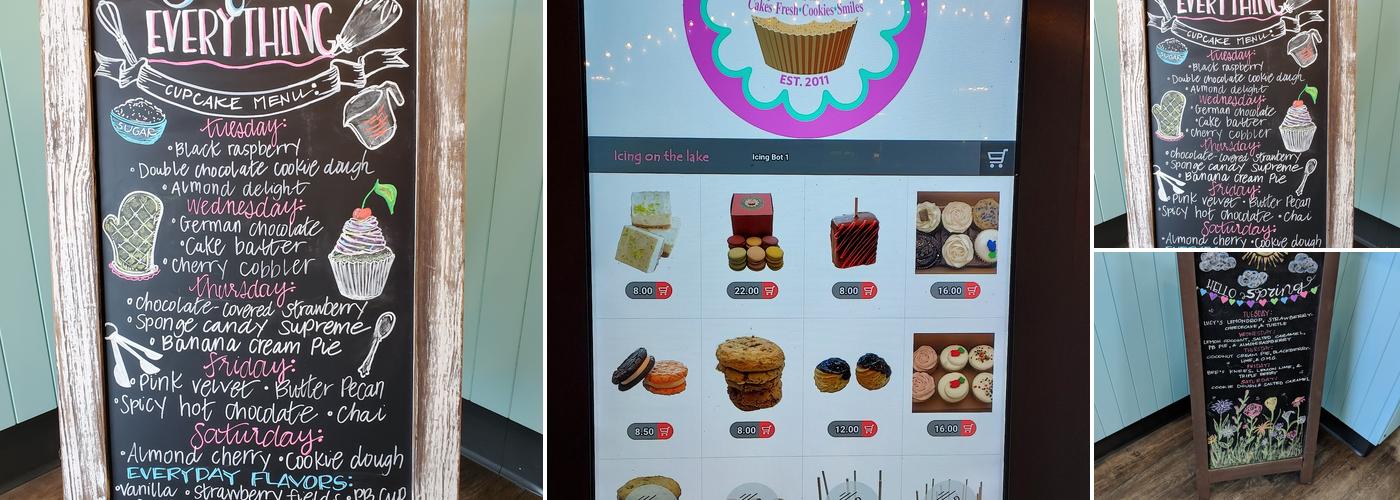 Icing on the Lake Sweet Vault Menu