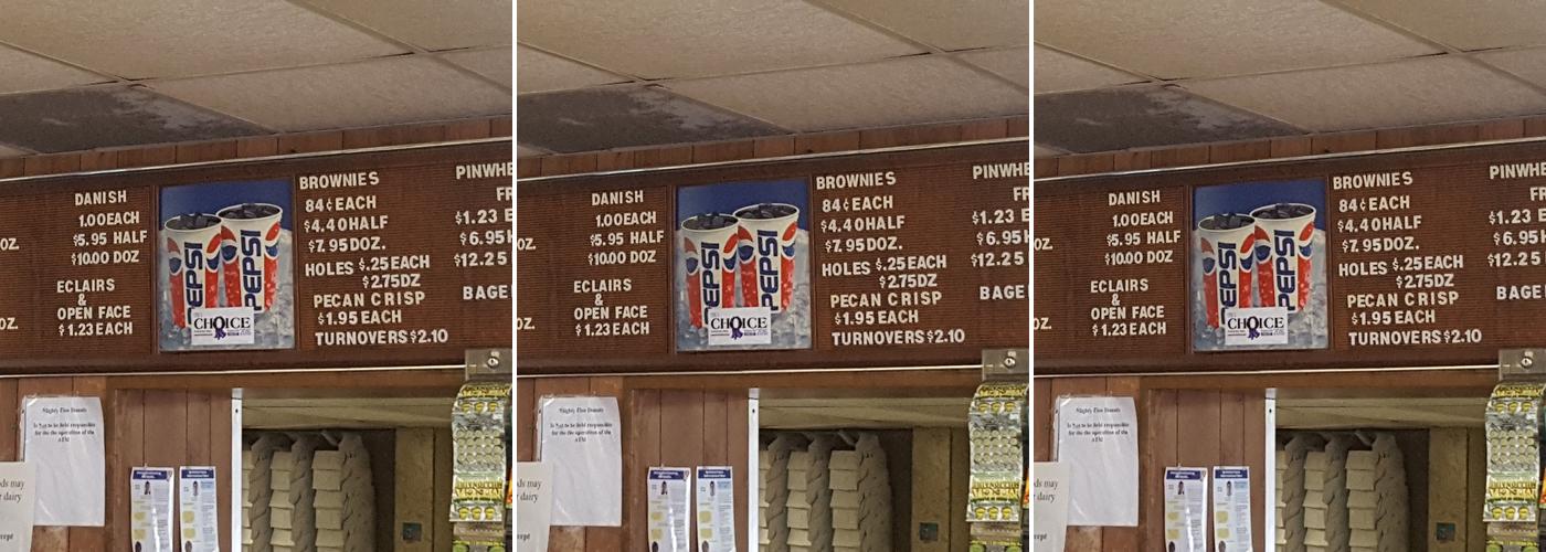 Mighty Fine Donuts Menu