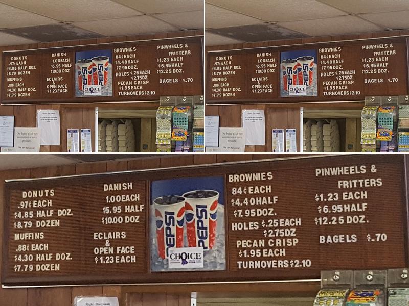 Mighty Fine Donuts Menu