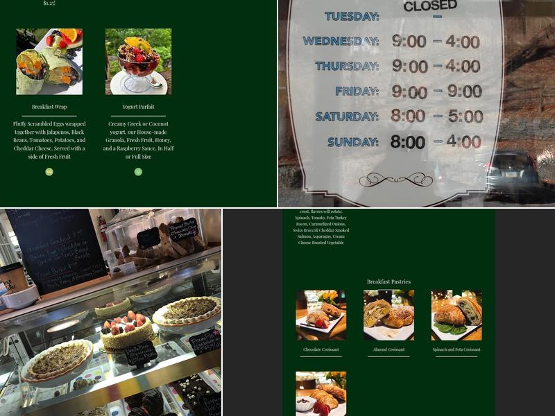 Saint Peters Bakery Menu