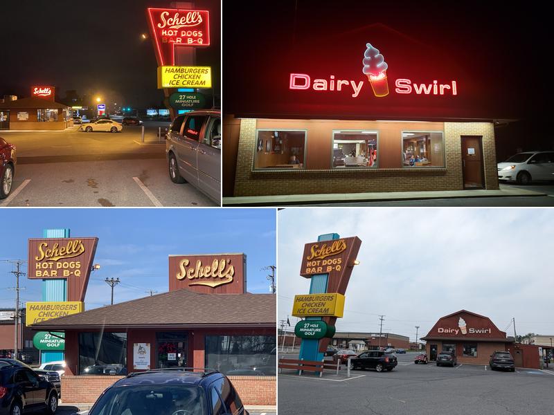 Schell's Restaurant, Dairy Swirl, & Miniature Golf