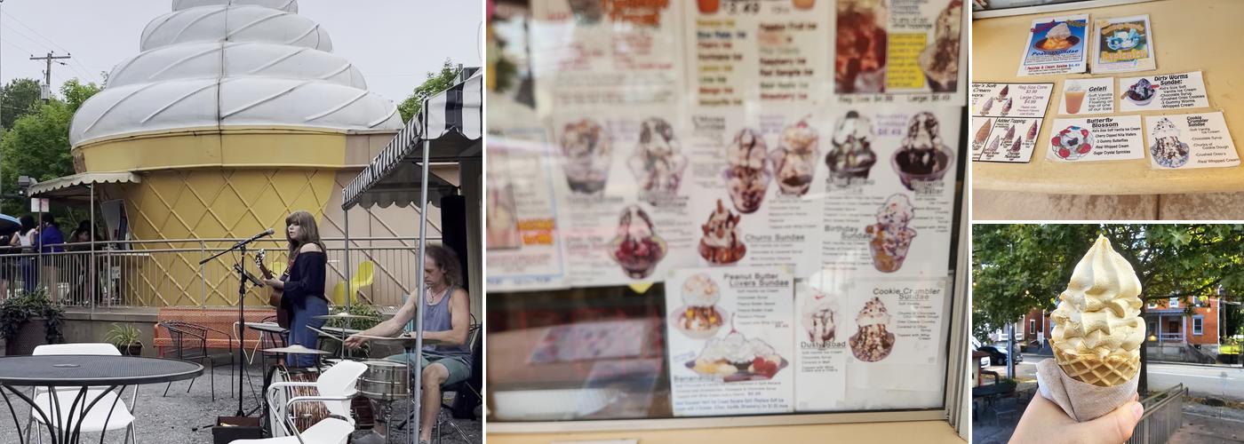 Wertz Ice Cream Cone Menu