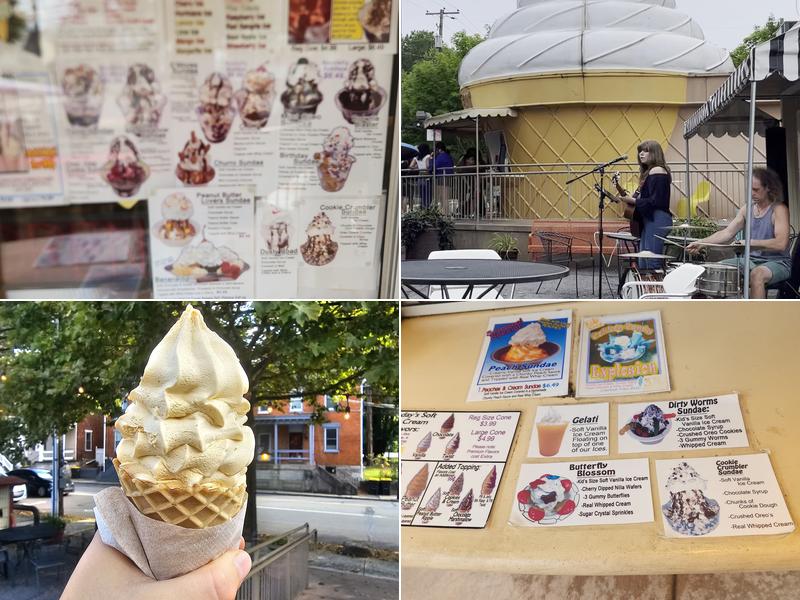 Wertz Ice Cream Cone Menu