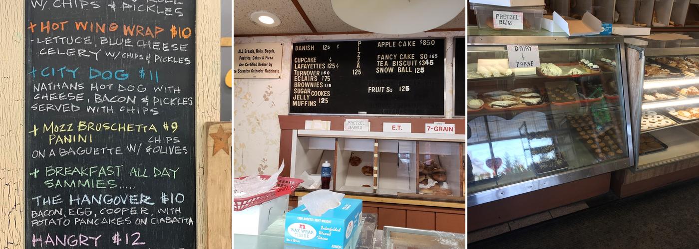 National Bakery Menu