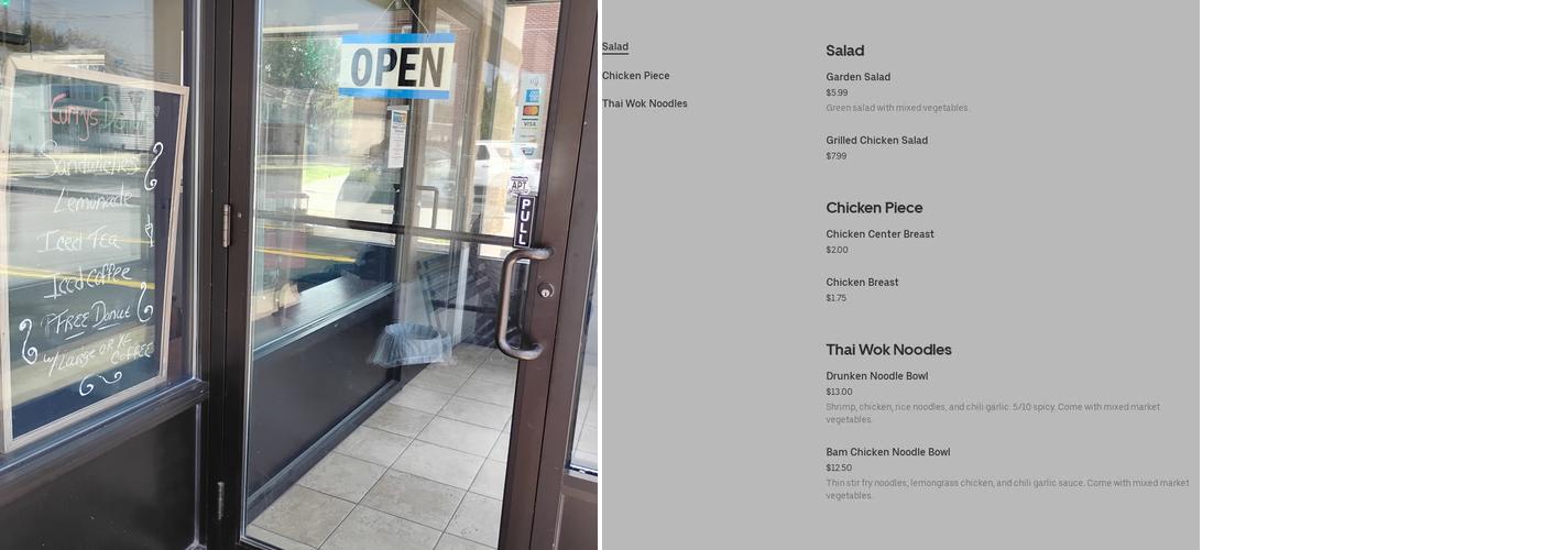 Curry Donuts Menu