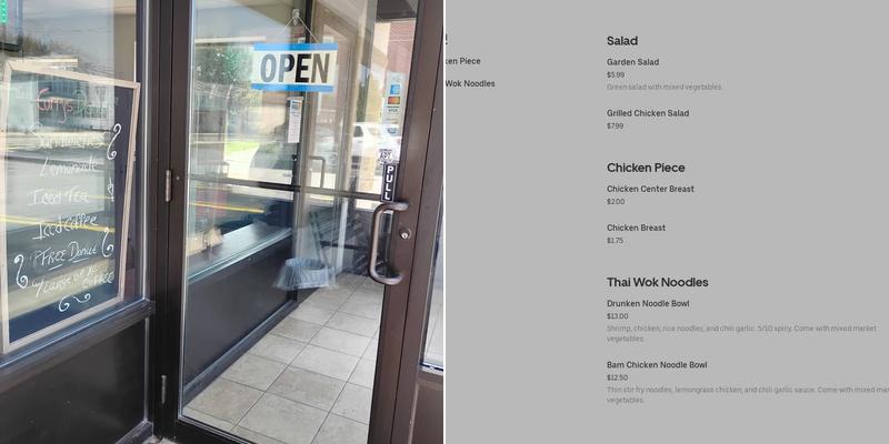 Curry Donuts Menu