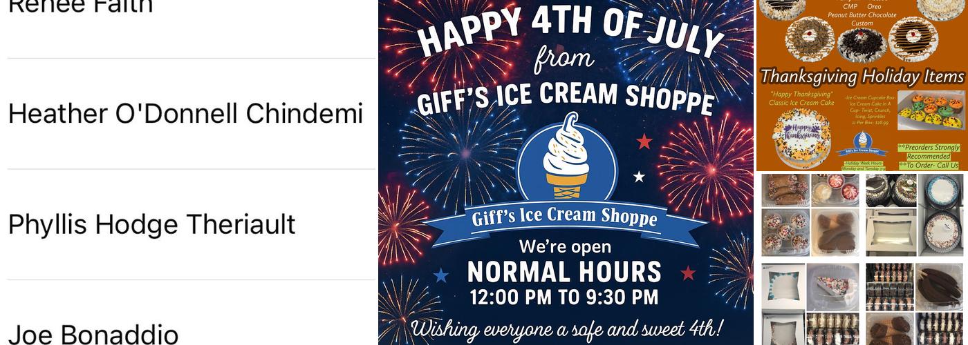 Giff’s Ice Cream Shoppe