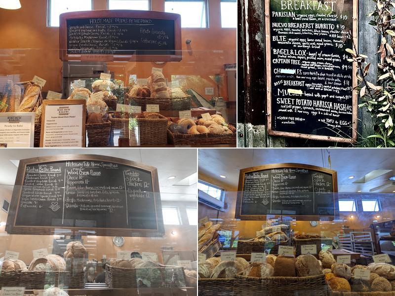 Hideaway Bakery Menu