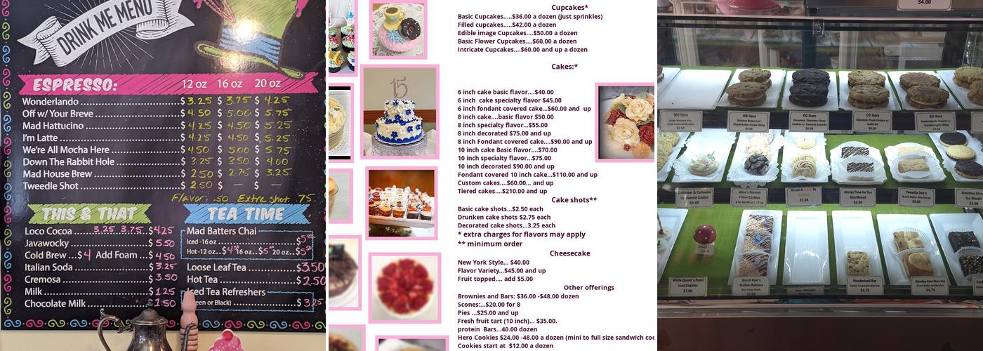 Mad Batters Bakery Menu