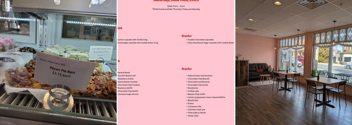 Made With Love Not Gluten Bakery Menu