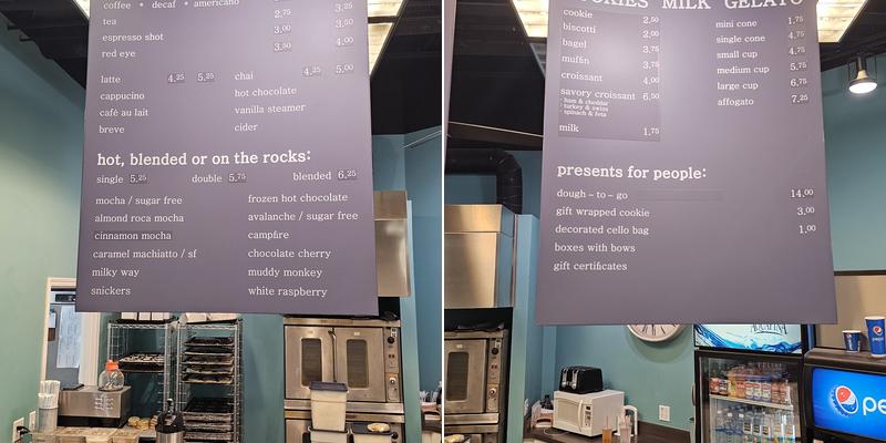 Cookie Connection Menu