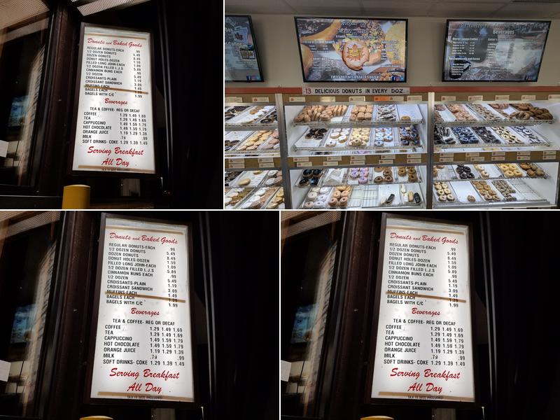 Maple Donuts Menu