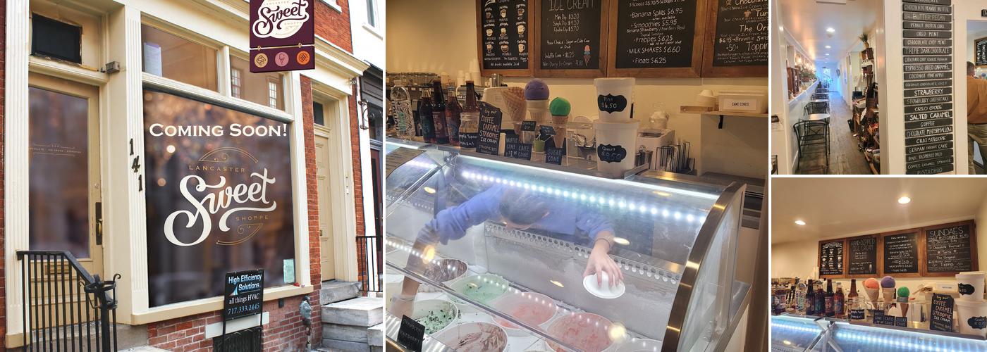 Lancaster Sweet Shoppe Menu