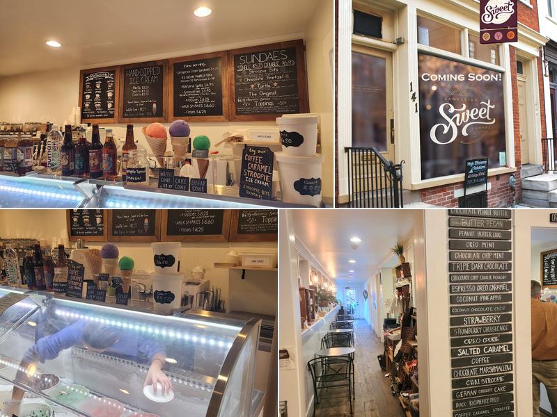 Lancaster Sweet Shoppe Menu