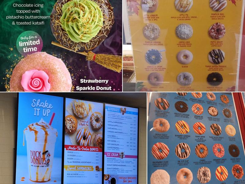 Duck Donuts Menu
