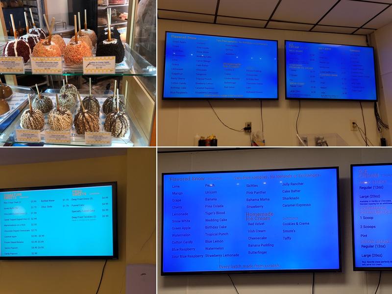 Quintessential Sweets Menu