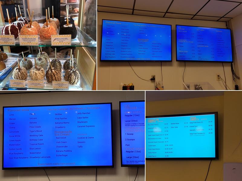 Quintessential Sweets Menu