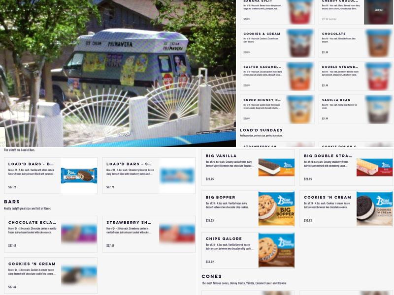 PELA ICE CREAM LLC Menu