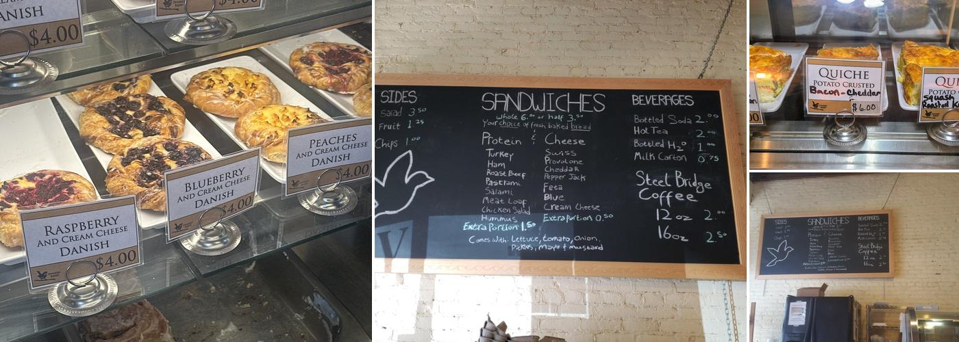 Ovenbird Bakery Menu