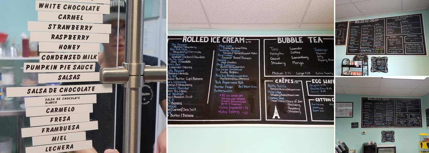 22 below Menu