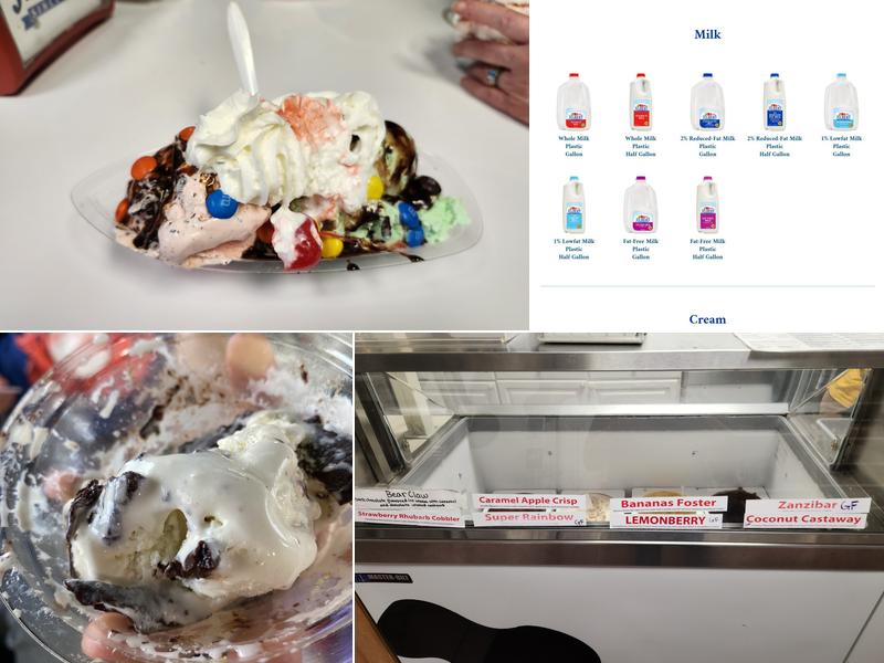 Jilbert Dairy Inc Menu