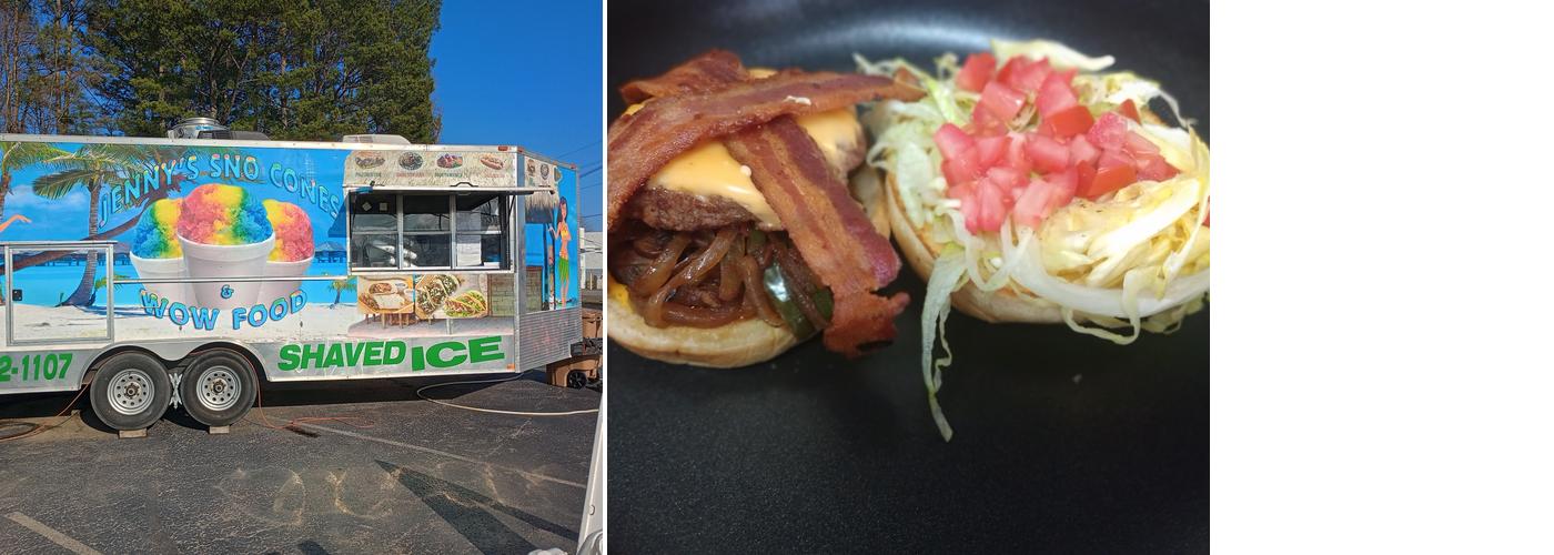 Jenny's Sno Cones & Wow Food Menu