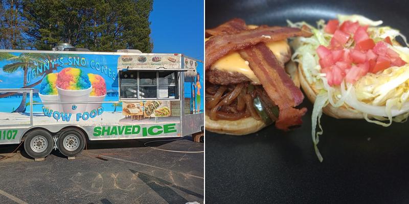 Jenny's Sno Cones & Wow Food Menu