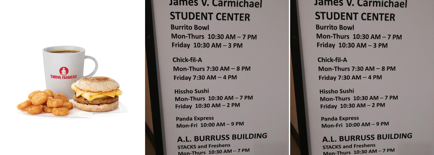 Chick-fil-A Menu
