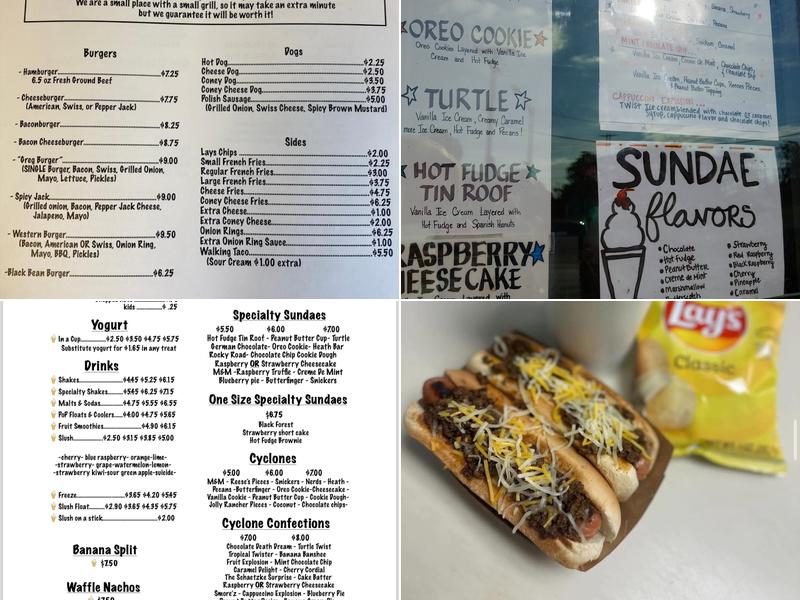Lickity Split Menu