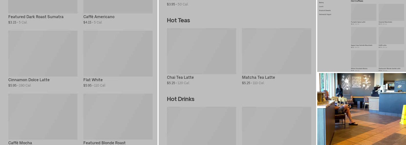 Starbucks Menu