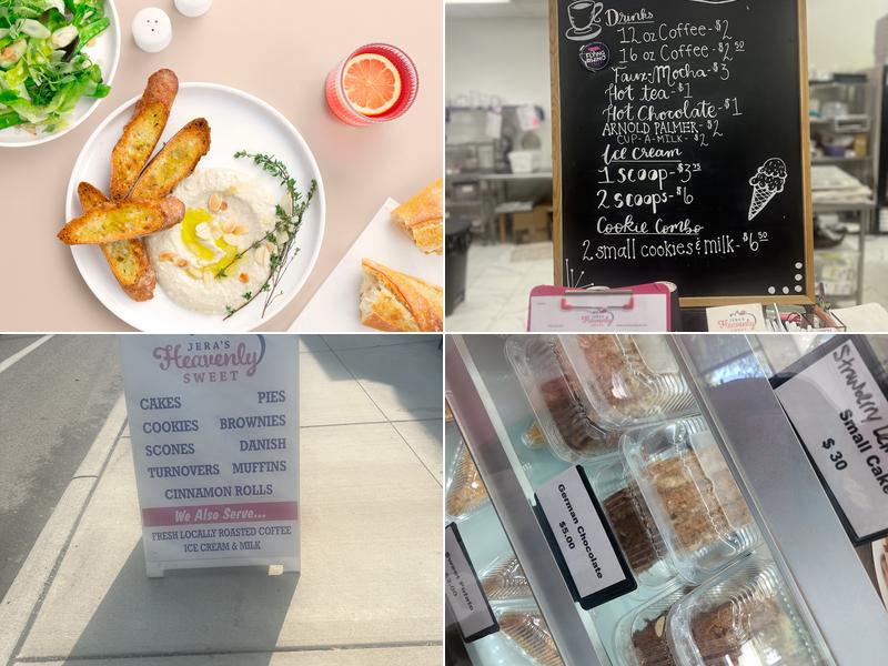 Jera's Heavenly Sweet Menu