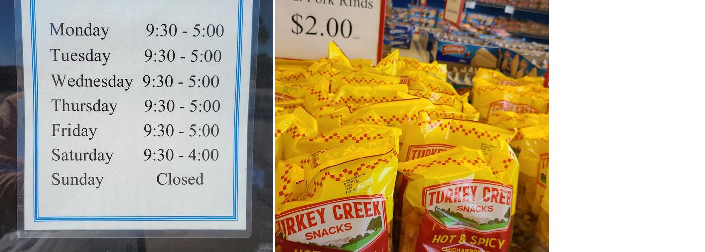 Wonder Bread Thrift Menu