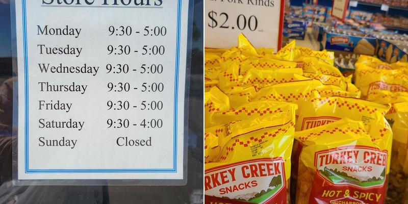 Wonder Bread Thrift Menu