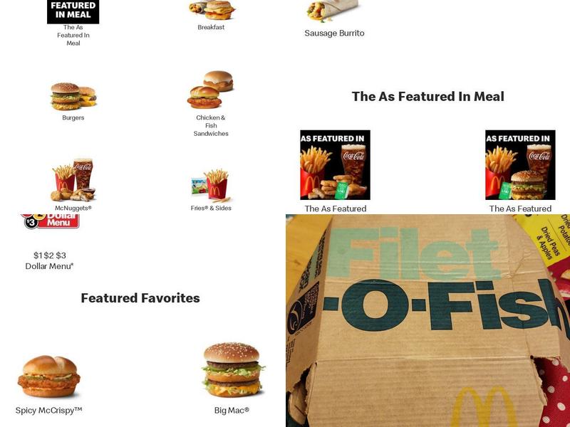 McDonald's Menu