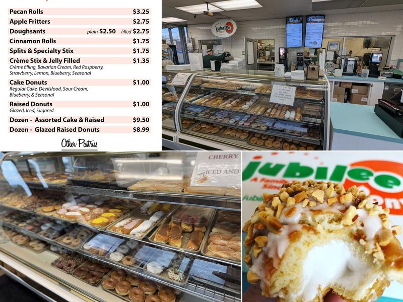 Jubilee Donuts Inc Menu
