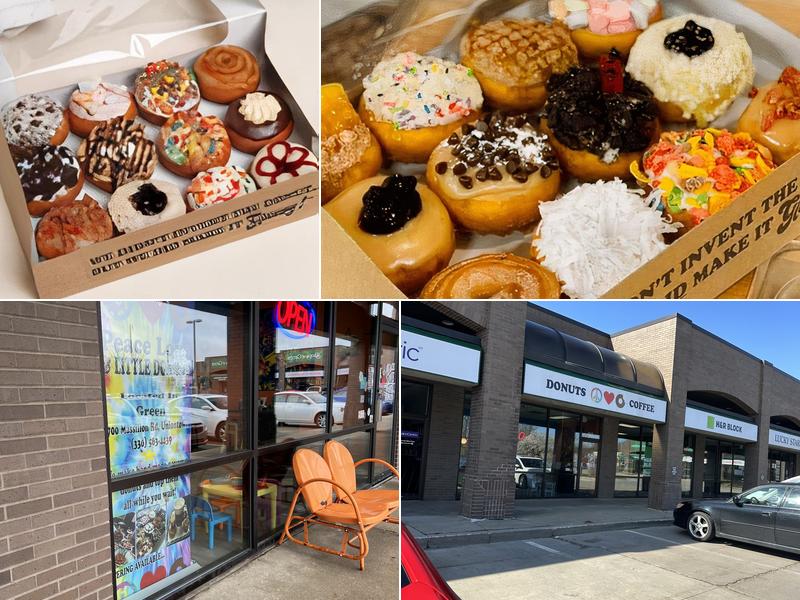 Peace, Love and Little Donuts of Green