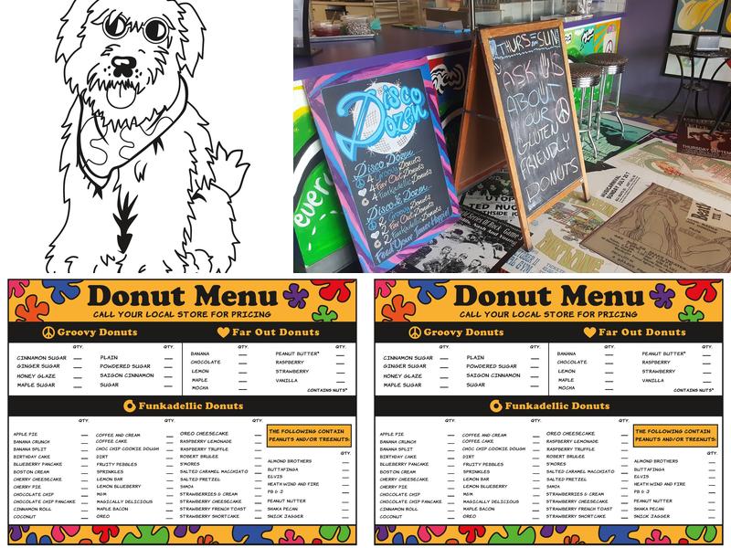 Peace, Love and Little Donuts of Westpark Menu
