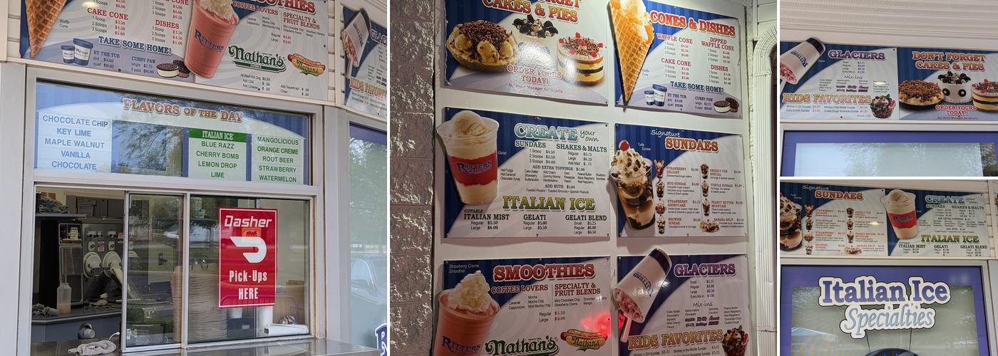 Ritter's Frozen Custard - Kettering Shoppe Menu