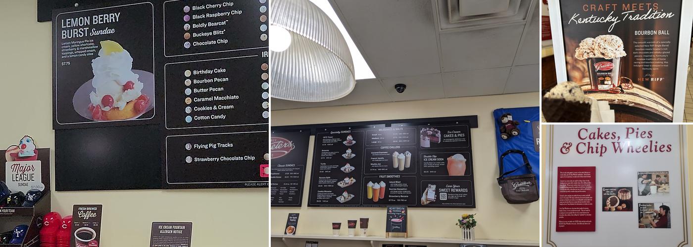Graeter's Ice Cream Menu